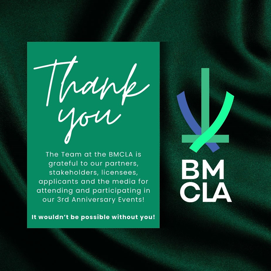 Thank you from the Team at the BMCLA