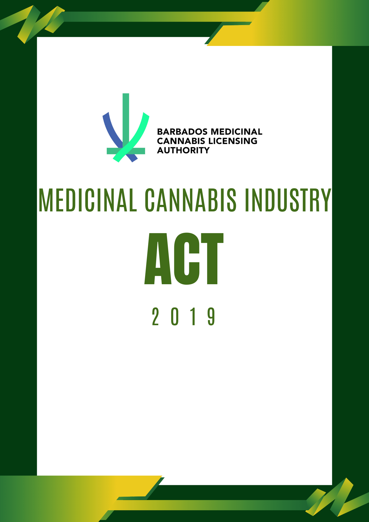 Barbados Medicinal Cannabis Authority Act